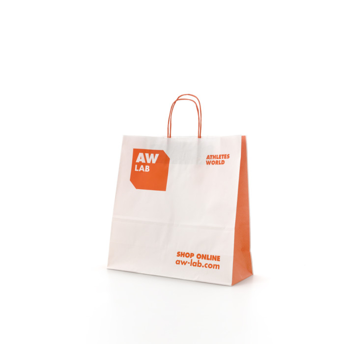 Shopping bag maniglia ritorta