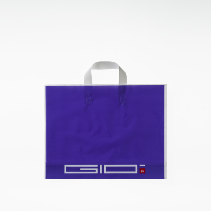 Shopping bag personalizzata con maniglia termosaldata